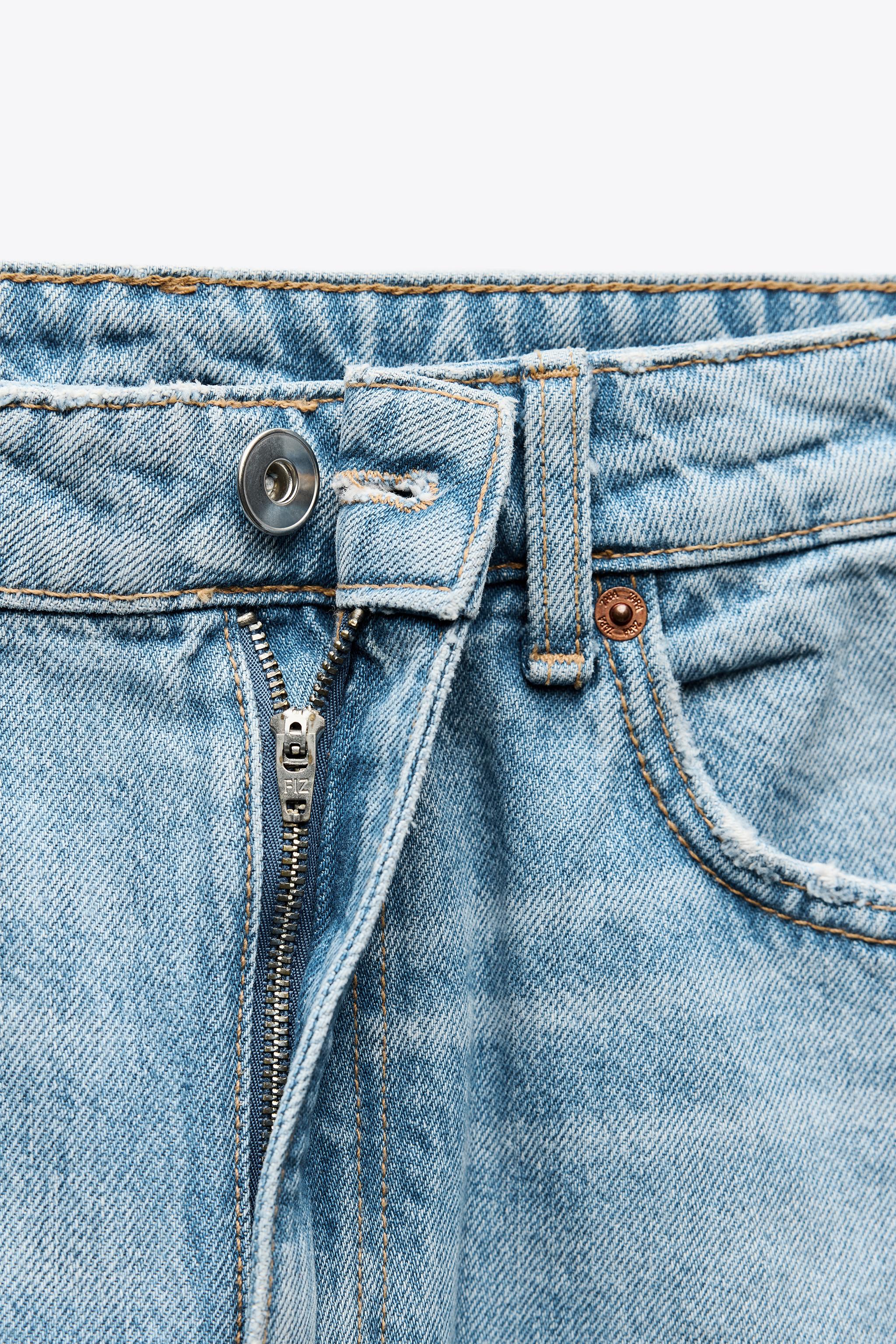 JEAN TRF BAGGY DÉCHIRÉ TAILLE MOYENNE